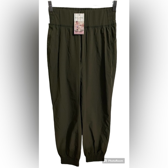 NWT Halara Joggers Elastic Waistband & Pant Leg bottoms. No pockets Rosin SP - Picture 7 of 9